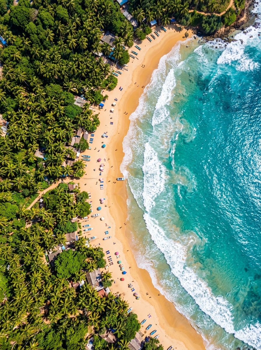 Beach aerial